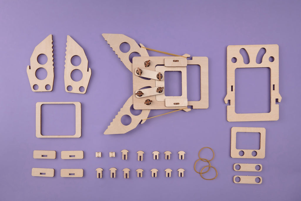 Mechanical Claw DIY Kit, Educational STEM Toy