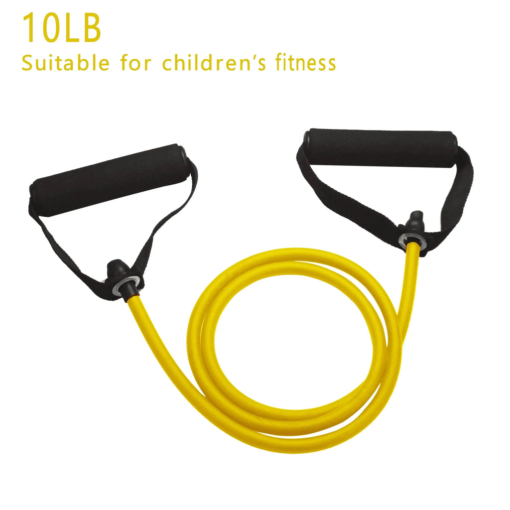 Workout Resistance Bands With Handles Training Equipment At Home