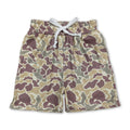Khaki camo kids boys summer shorts