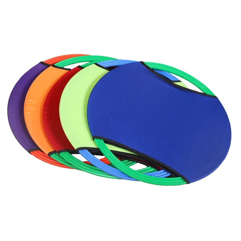 2-Pack Paddle Ball & Flying Disc Set — Outdoor Family Game for Beach, Backyard & Trampoline